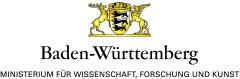 Logo vom Ministerium für Wissenschaft, Forschung und Kunst Baden- Württemberg.