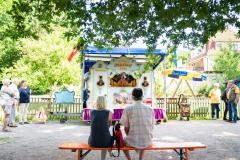 Szene des Orgelfests mit Besuchern