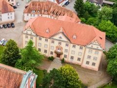 Drohnenaufnahme des Elztalmuseums.